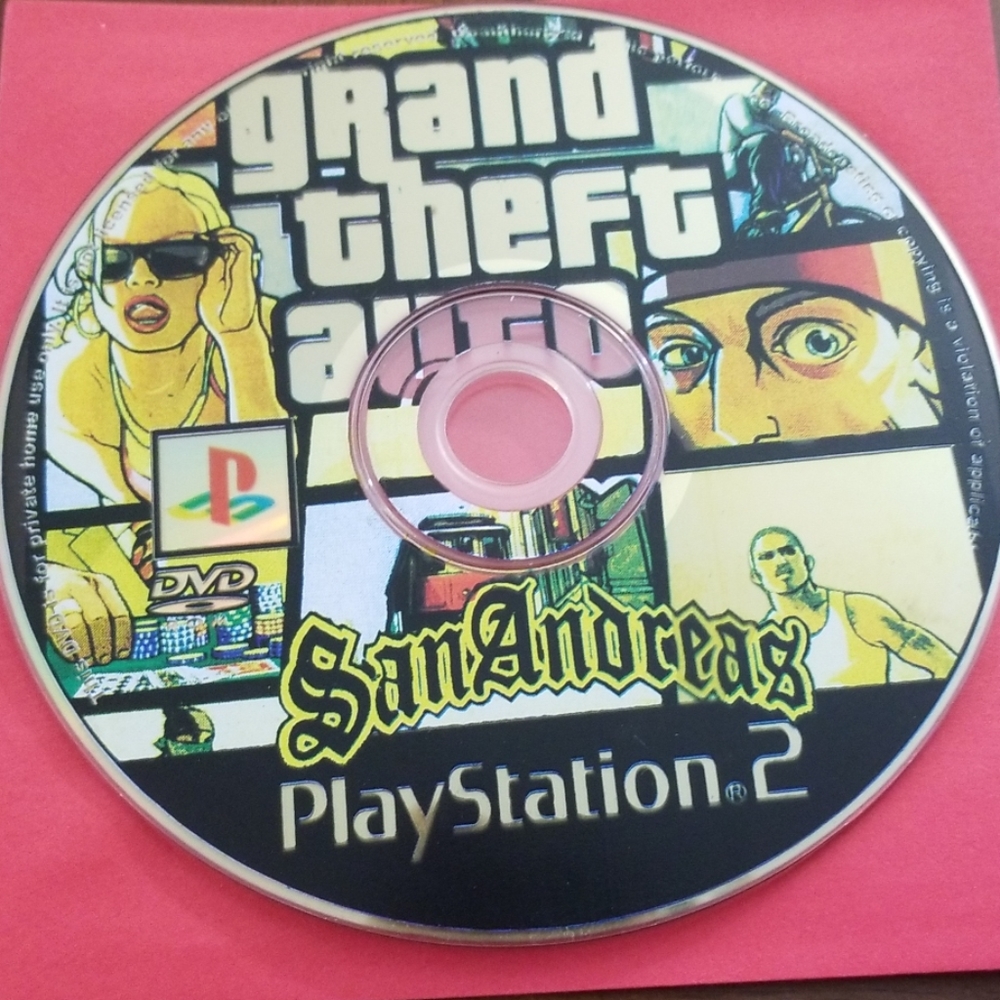 Grand Theft Auto San Andrea's Playstation 2